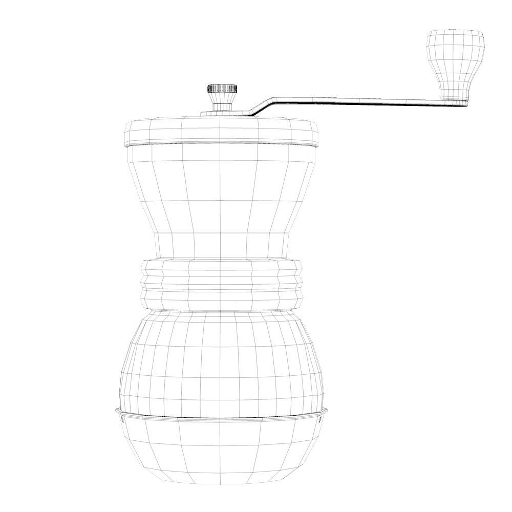 Coffee Grinder II 3D model_10