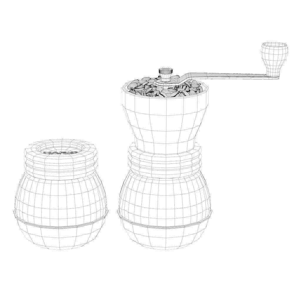 Coffee Grinder II 3D model_13