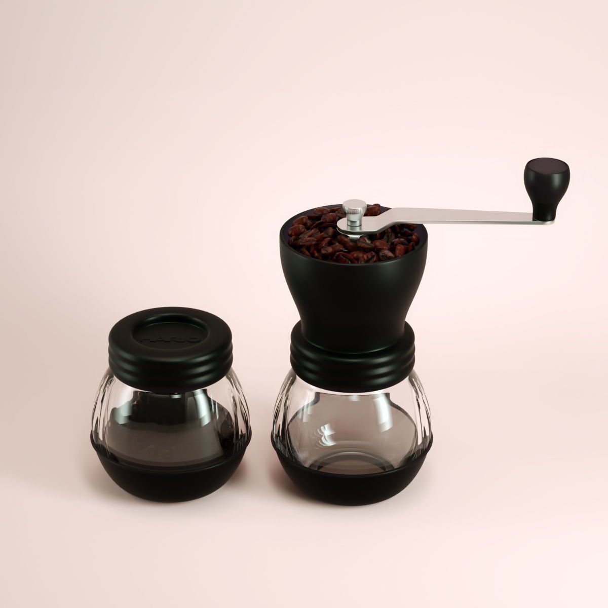 Coffee Grinder II 3D model_5