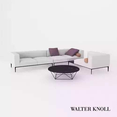 Sofa Jaan Living 782 from Walter Knoll - Design by EOOS
