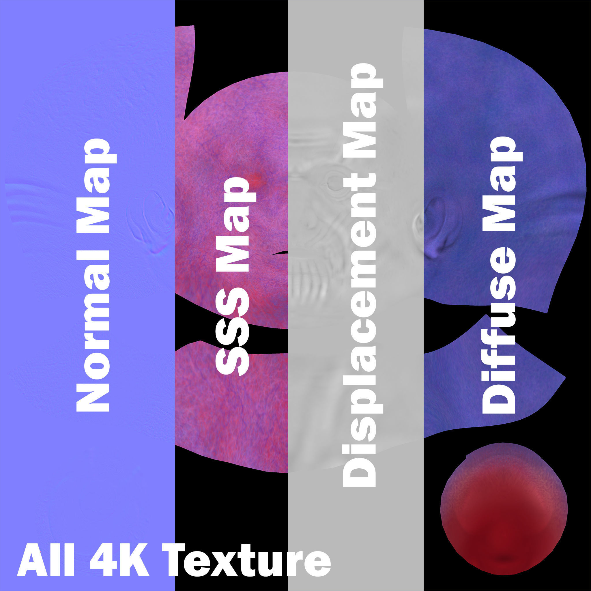 Thanos Desnudo 3D model_5