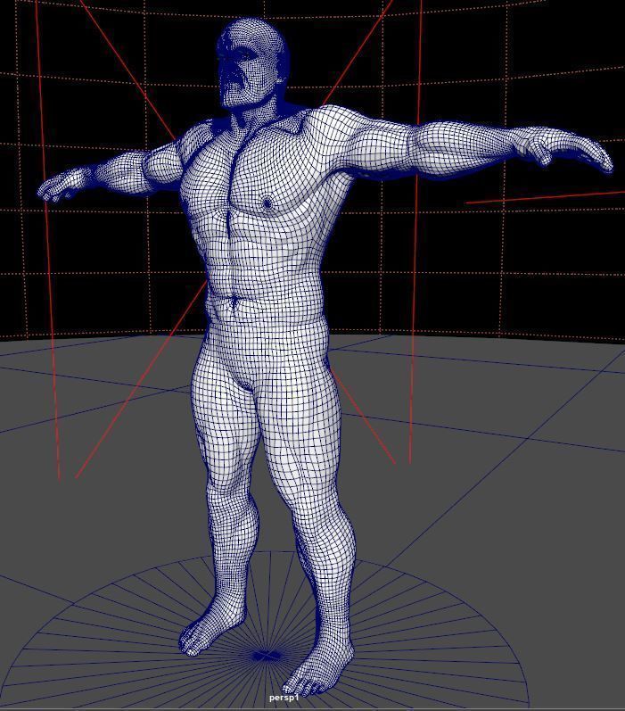 Thanos Desnudo 3D model_2