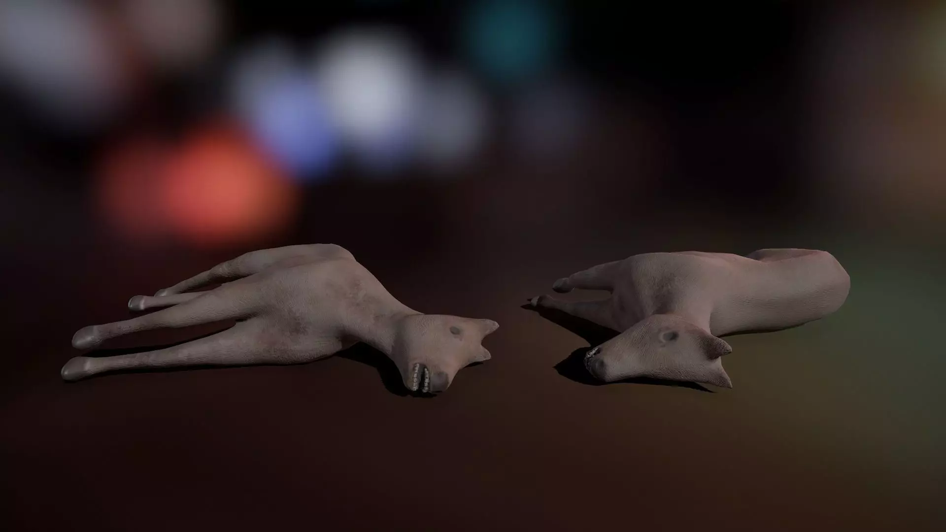 Dead Horse Low-poly 3D model_0