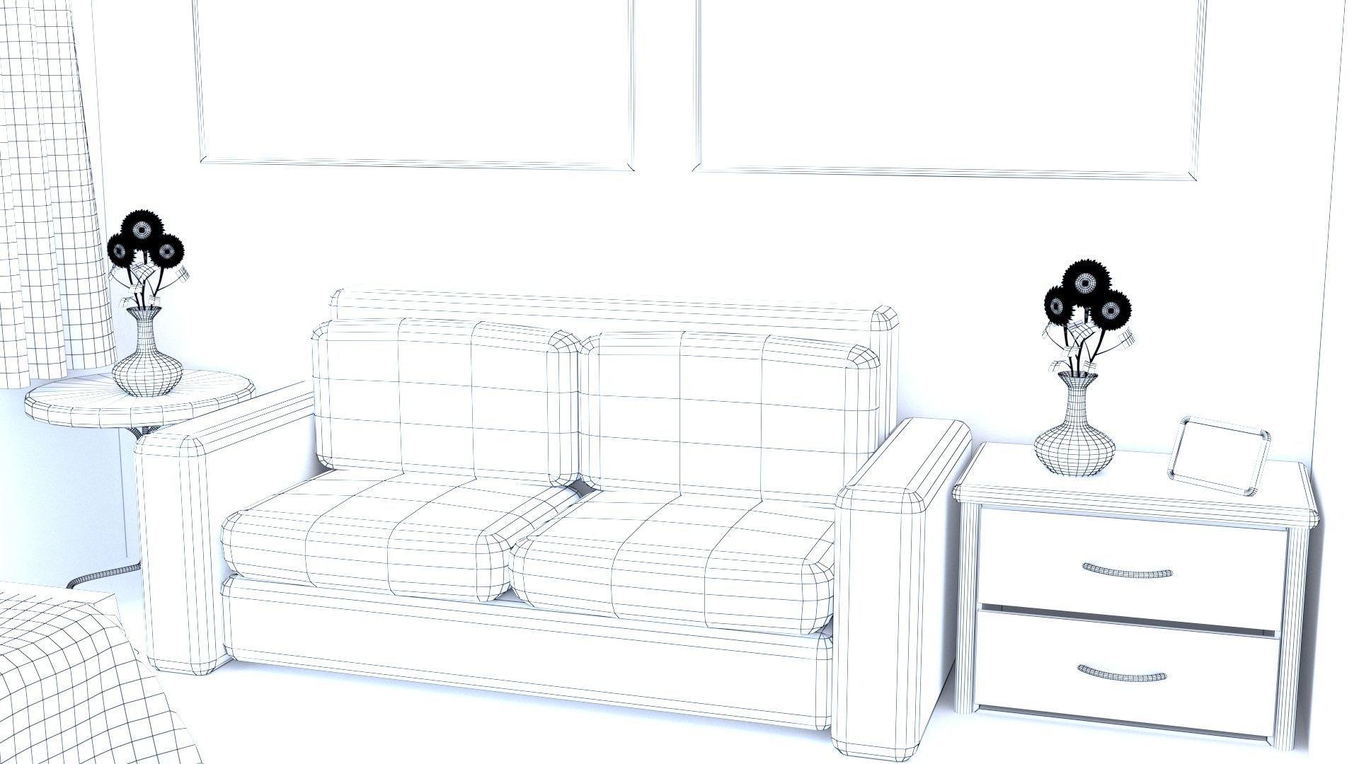 Hospital Room 3D model_10