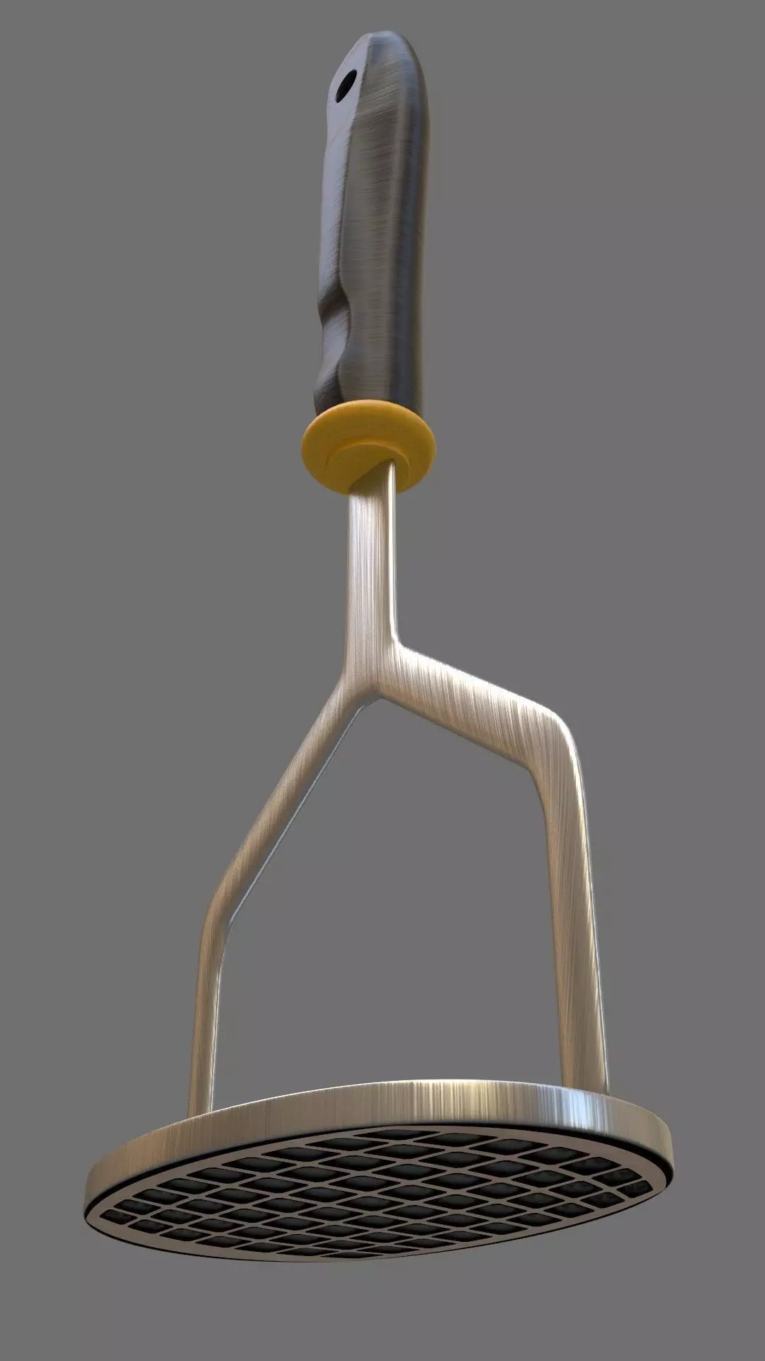 Potato Masher Low-poly 3D model_0