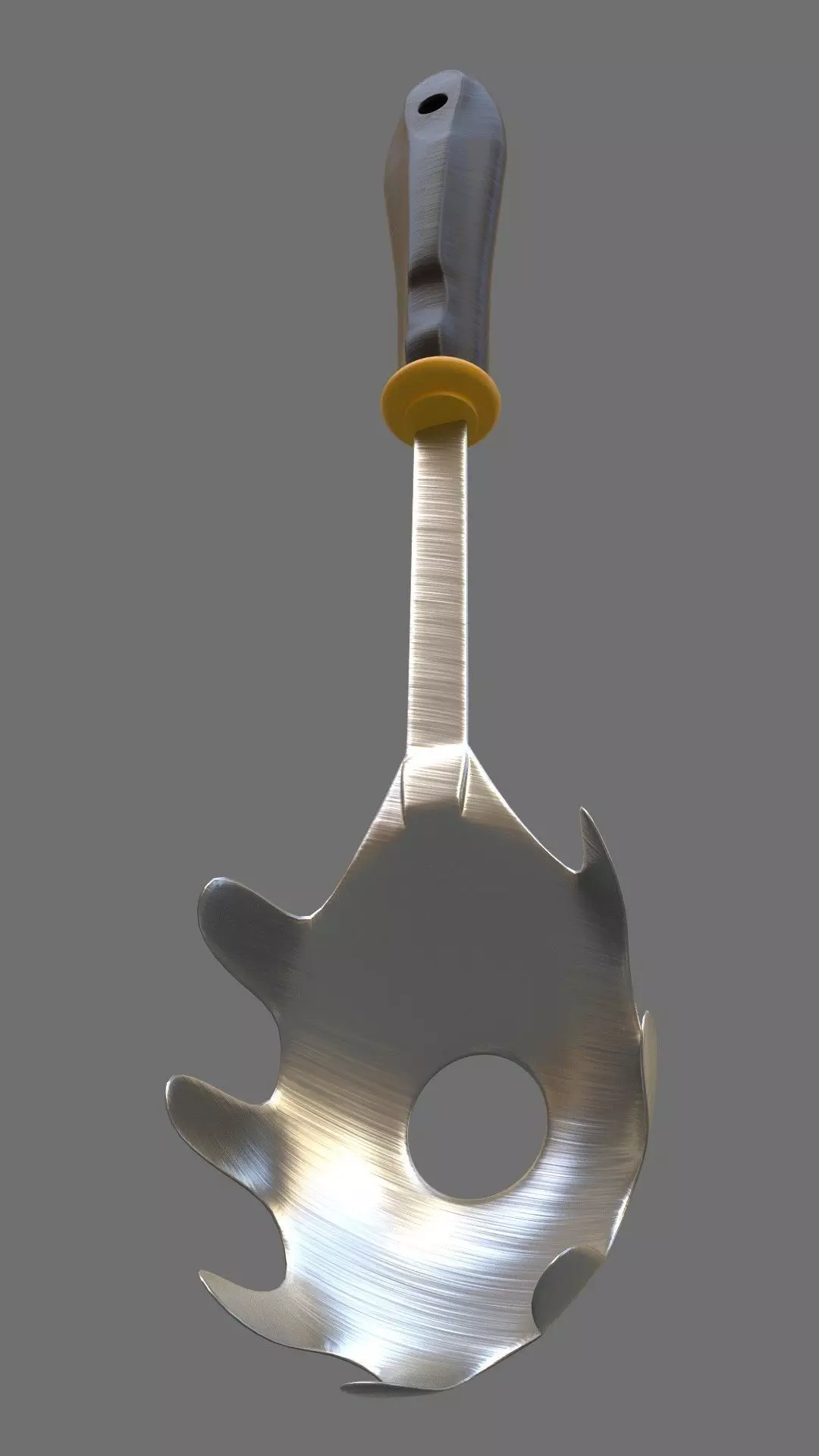 Spaghetti Server Low-poly 3D model_0