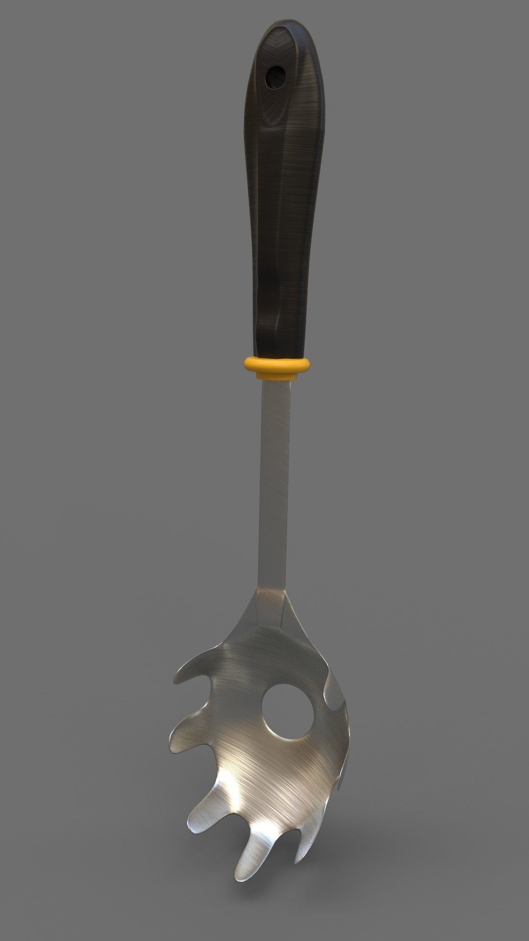 Spaghetti Server Low-poly 3D model_1