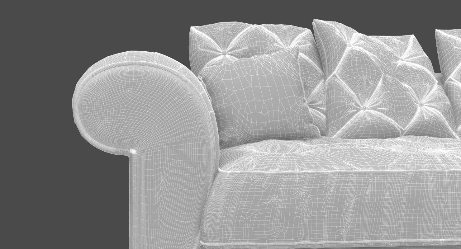 Sofa Soft Provence 3D model_20