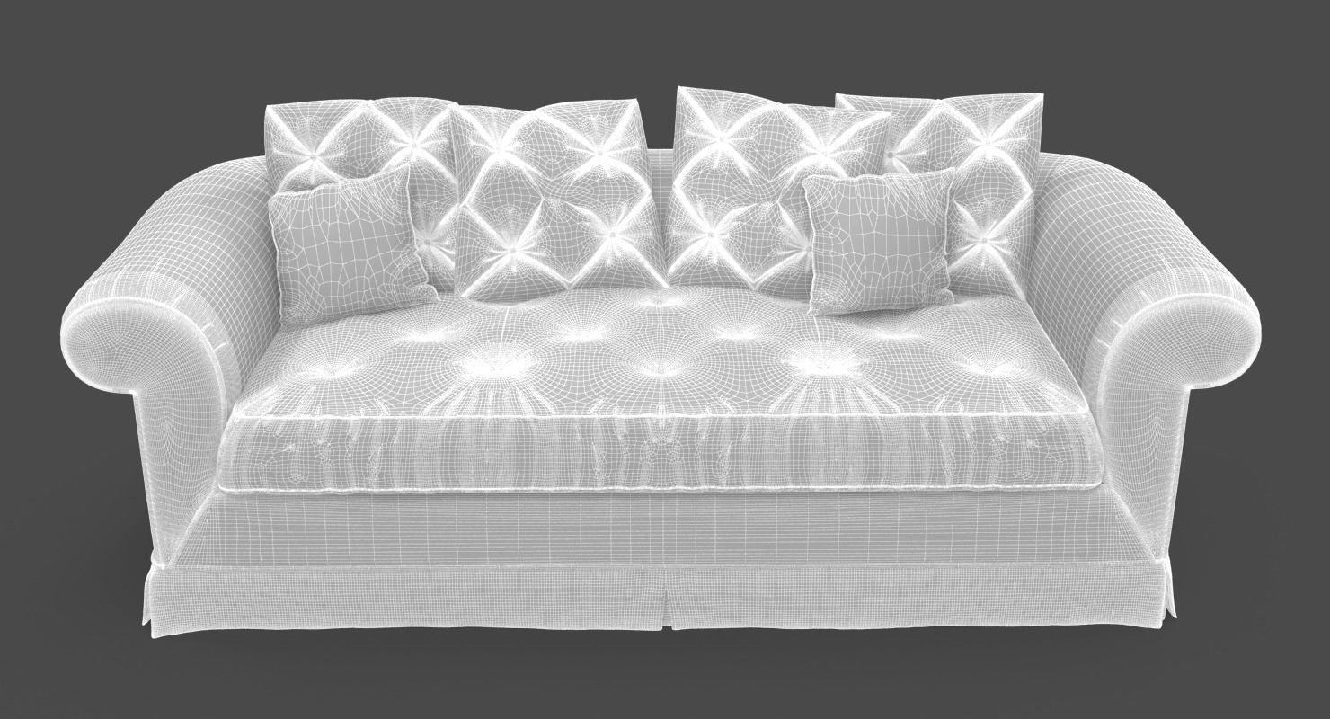 Sofa Soft Provence 3D model_19