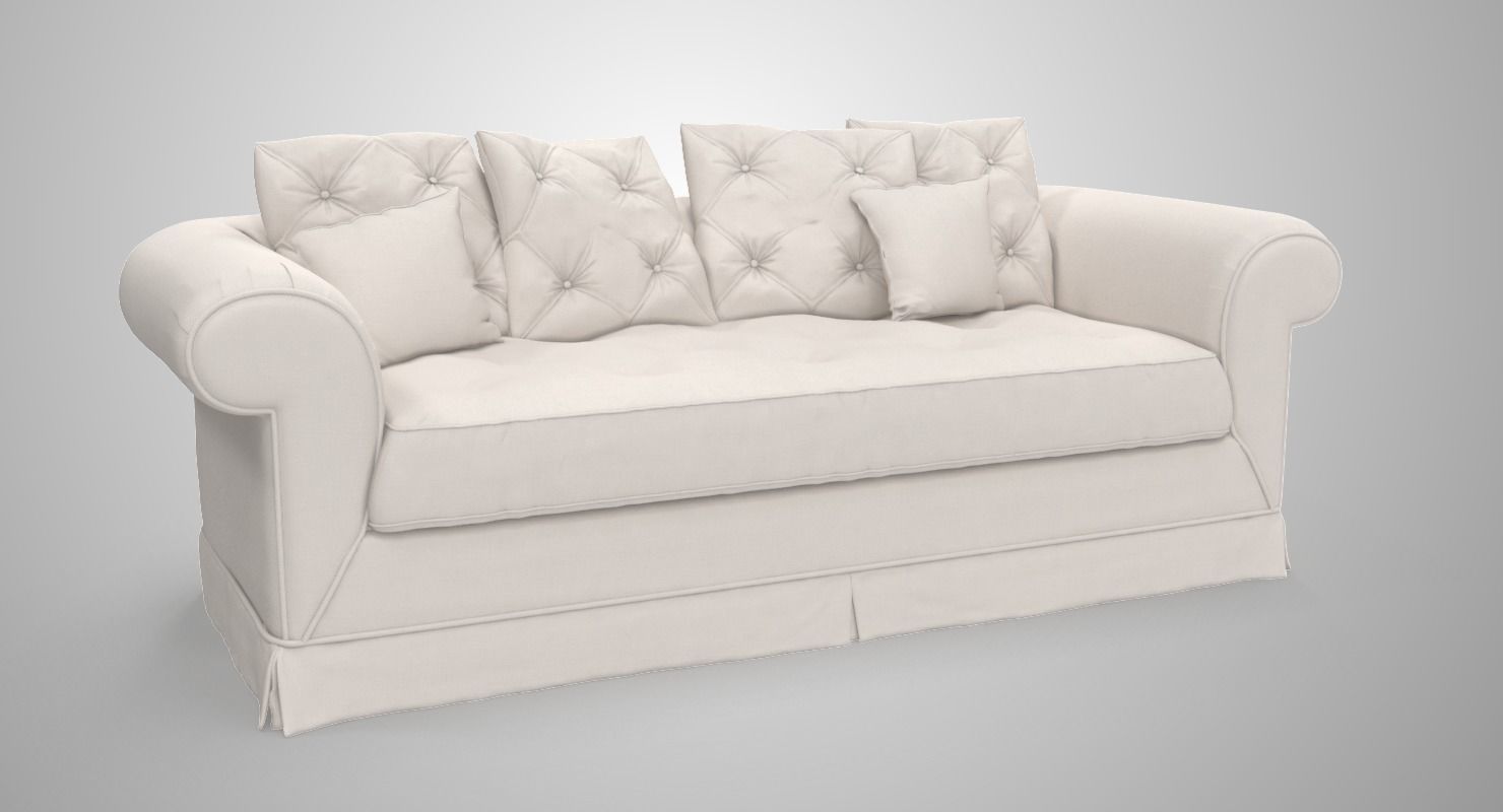 Sofa Soft Provence 3D model_2