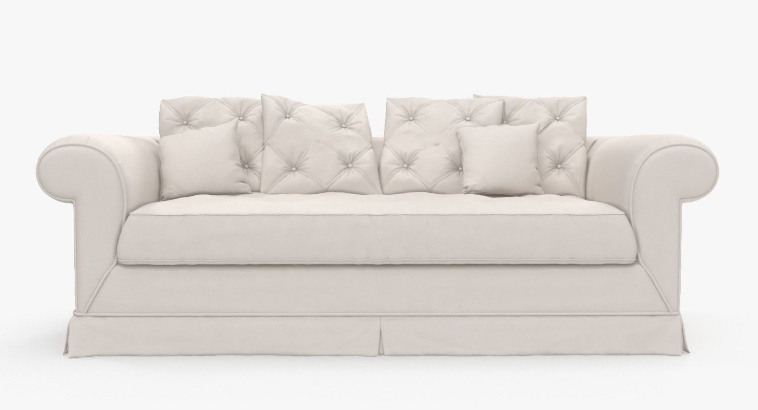 Sofa Soft Provence 3D model_9