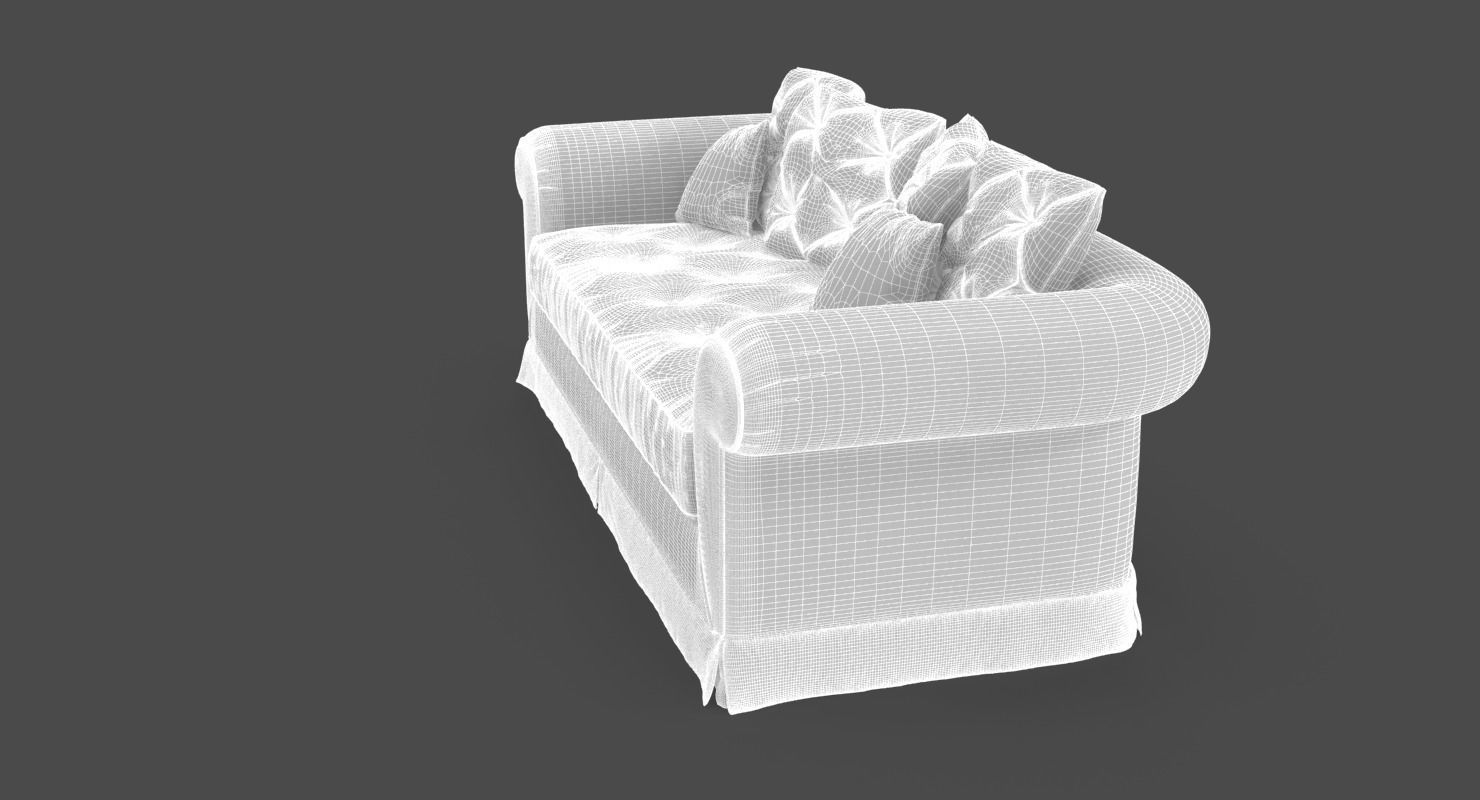Sofa Soft Provence 3D model_15
