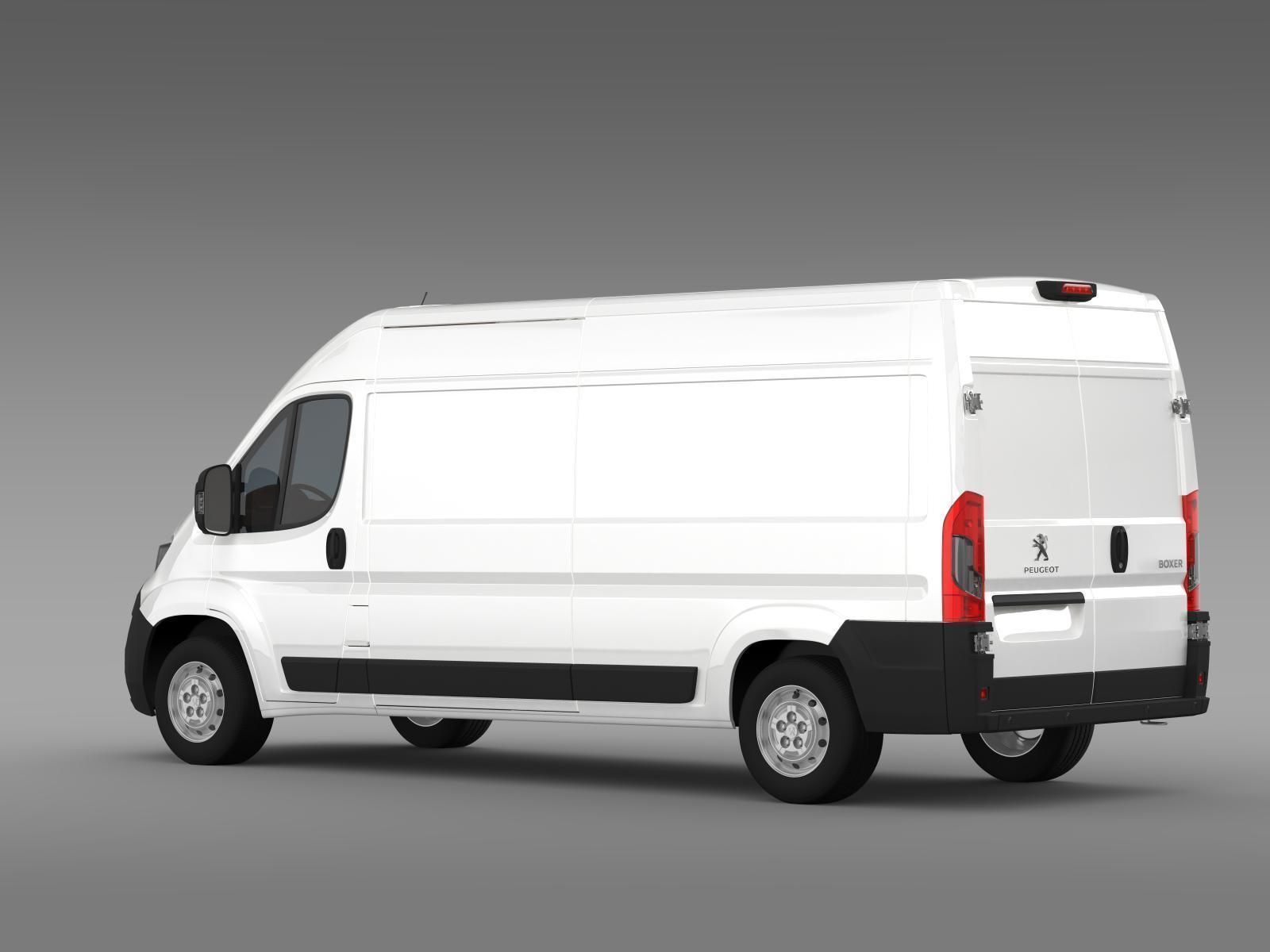 Peugeot Boxer Van L3H2 2017 3D model_10