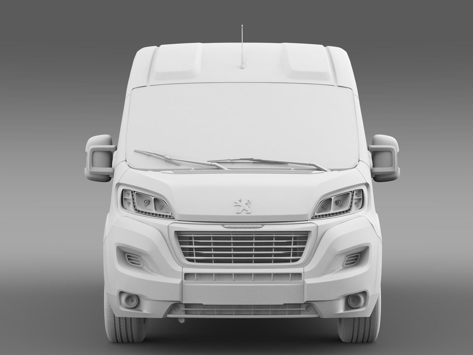 Peugeot Boxer Van L3H2 2017 3D model_13