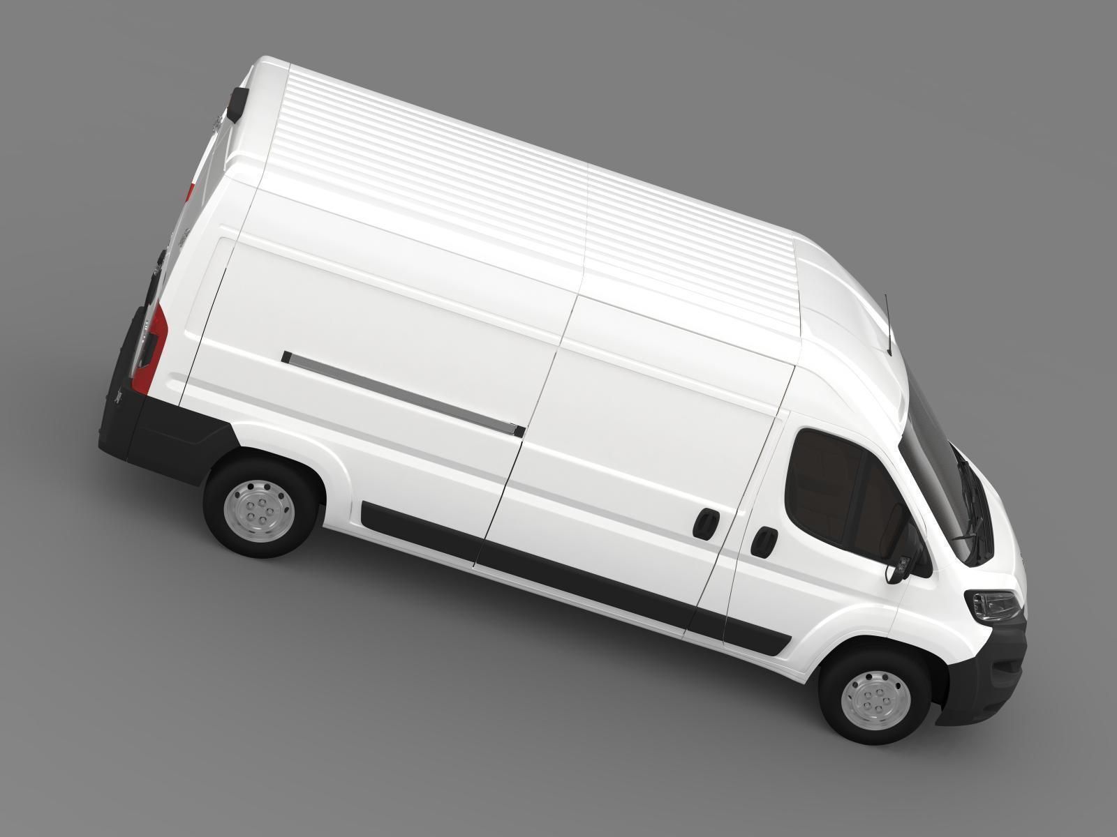 Peugeot Boxer Van L3H2 2017 3D model_11