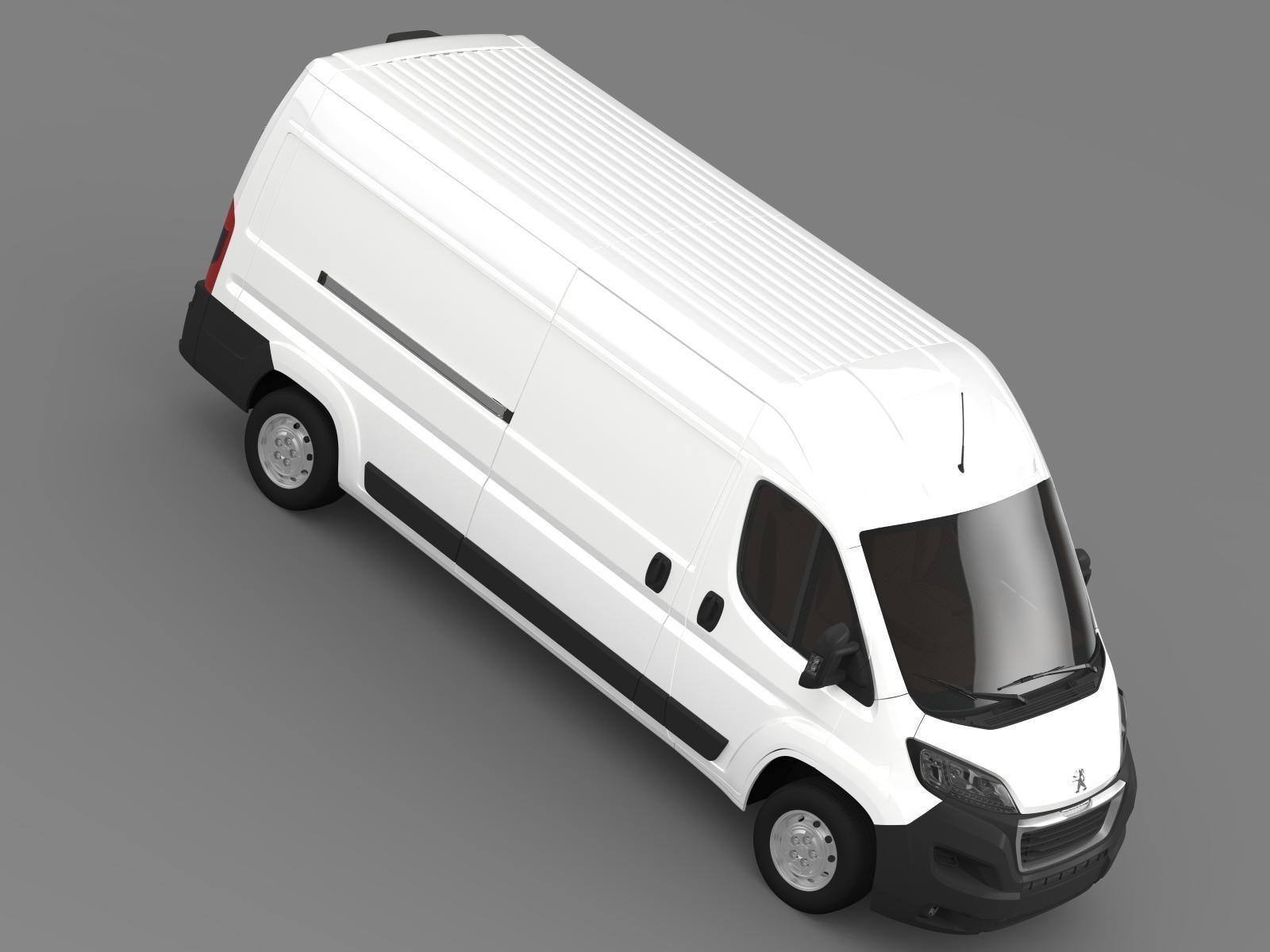 Peugeot Boxer Van L3H2 2017 3D model_9