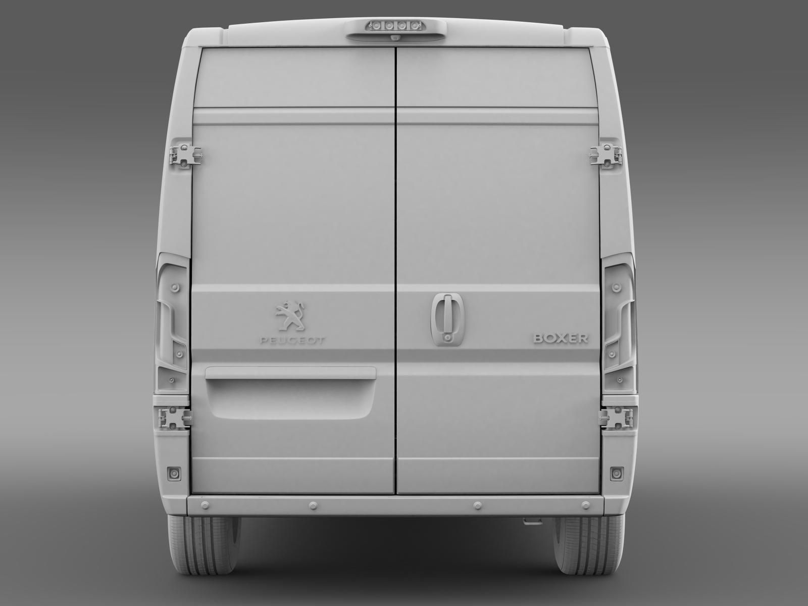 Peugeot Boxer Van L3H2 2017 3D model_12