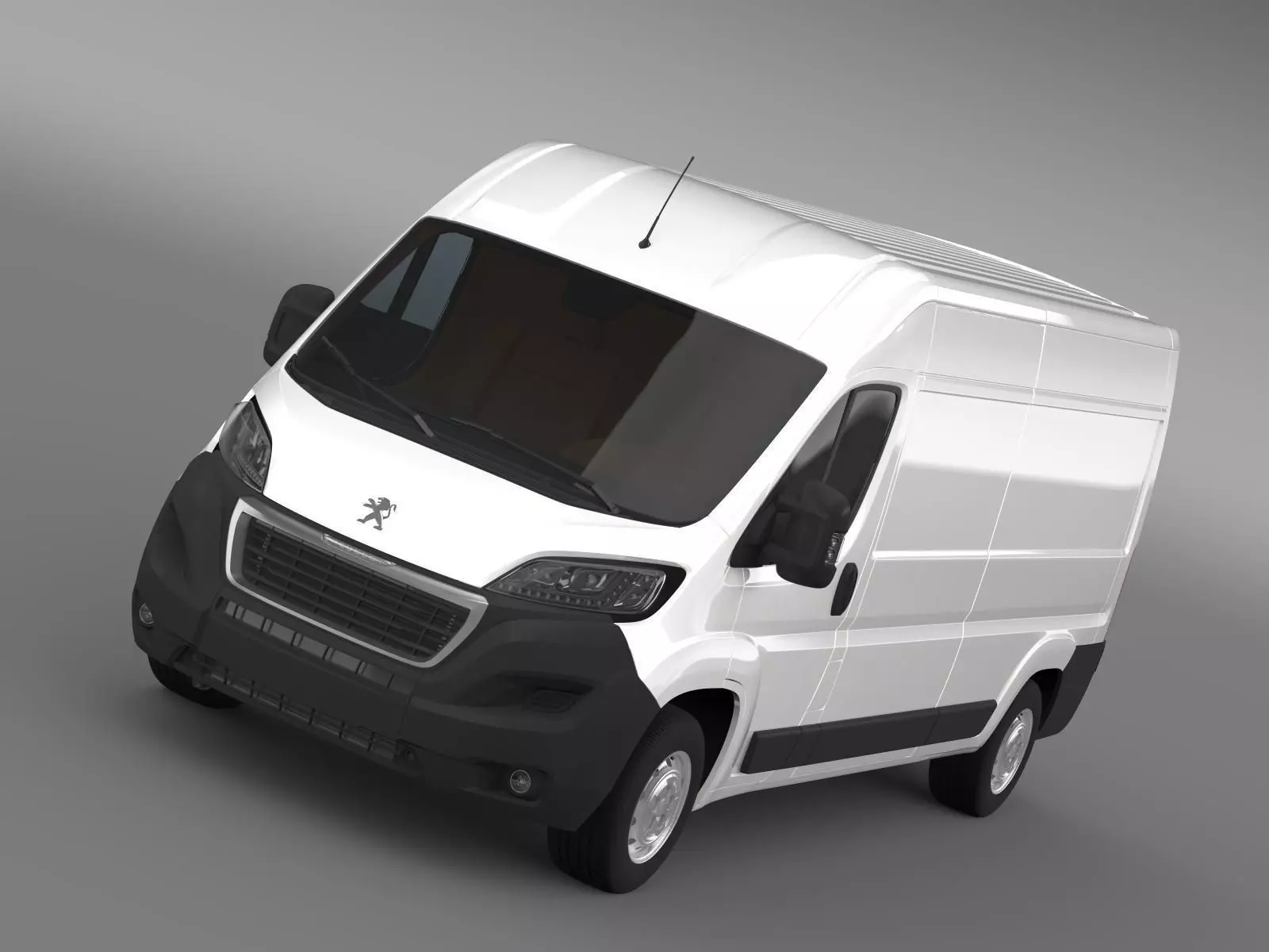 Peugeot Boxer Van L3H2 2017 3D model_0