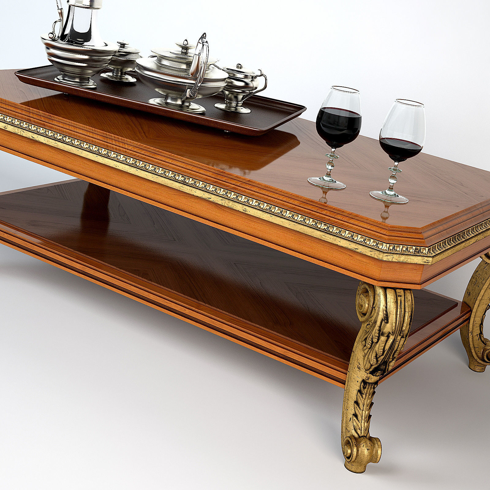 Coffee Table Ceppi 2079 3D model_2