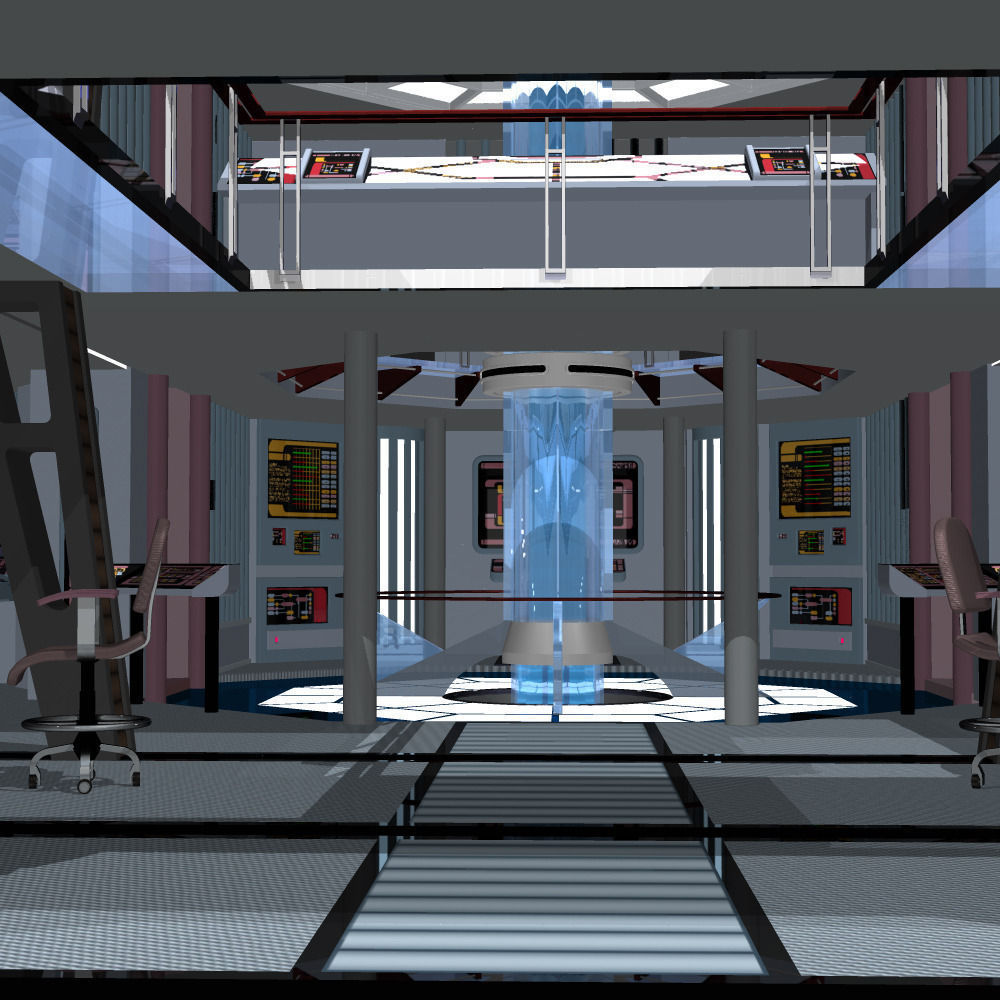 Starship Engineering Room 3 3D model_1