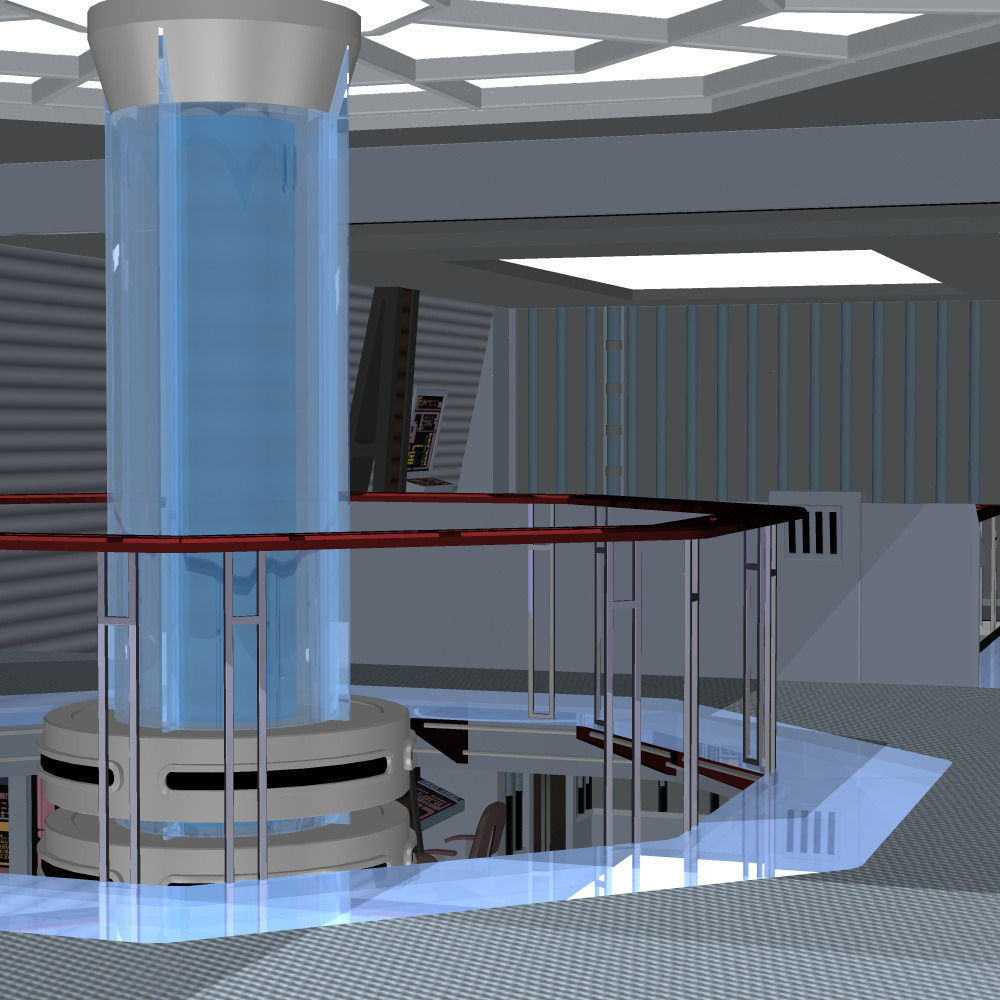 Starship Engineering Room 3 3D model_13