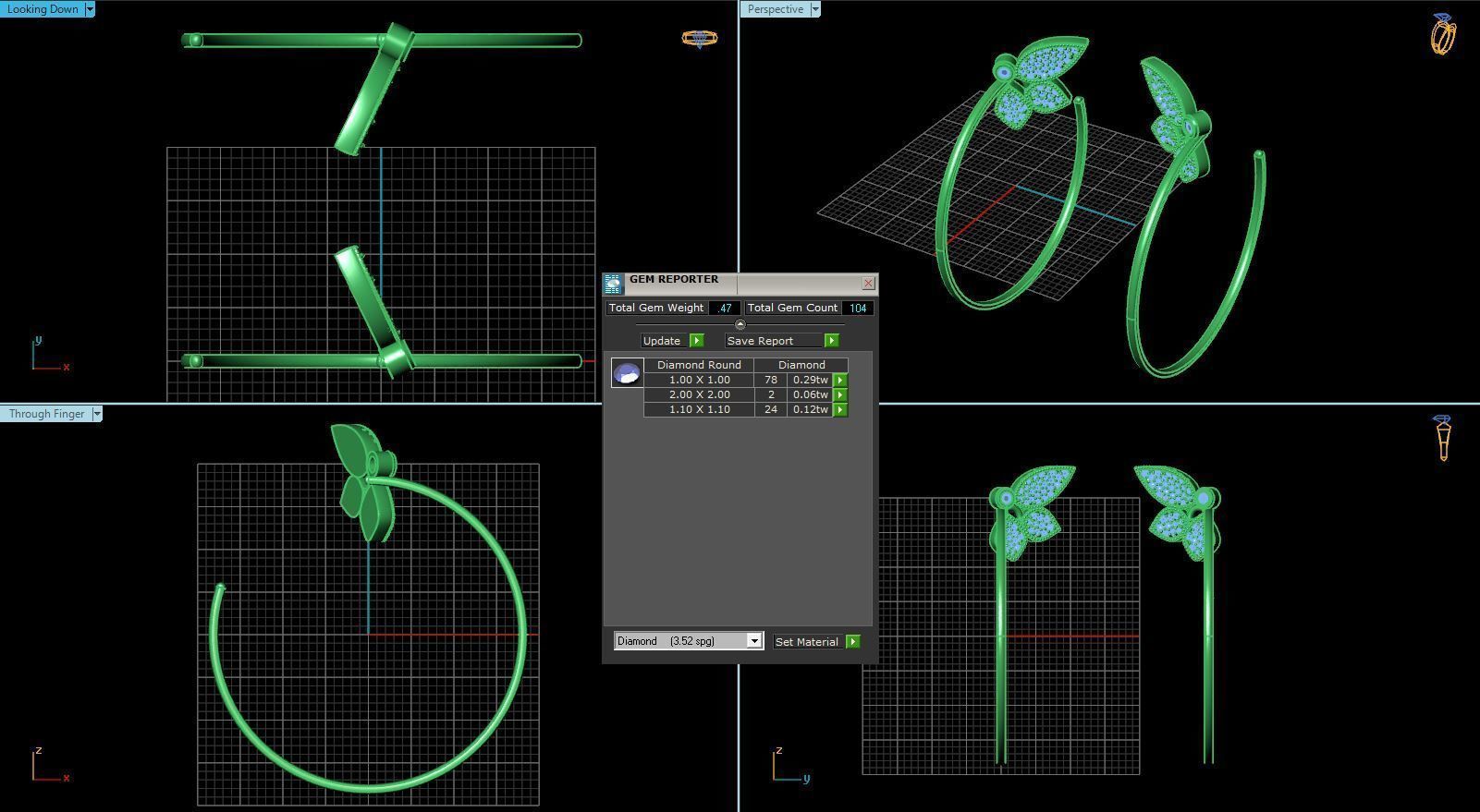 BULK-3DM-With Gems-MIX 168 Files 3D print model_167