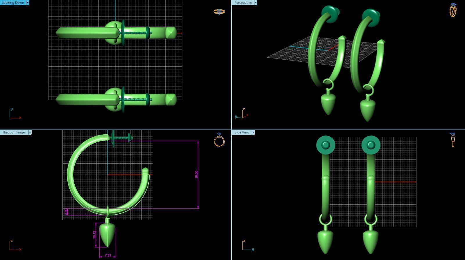 BULK-3DM-With Gems-MIX 168 Files 3D print model_19