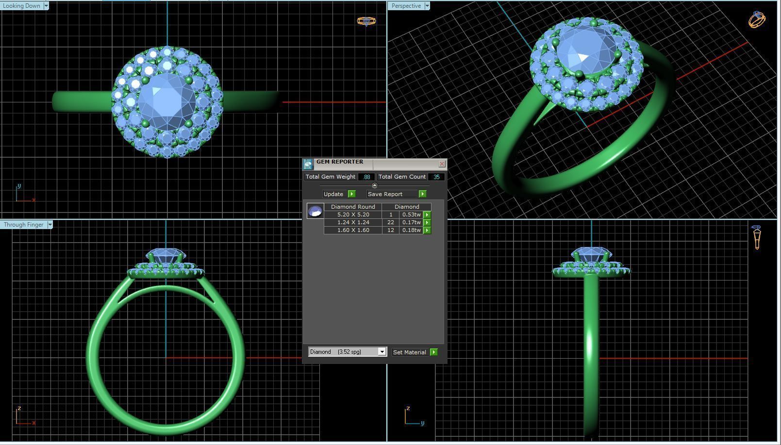BULK-3DM-With Gems-MIX 168 Files 3D print model_160