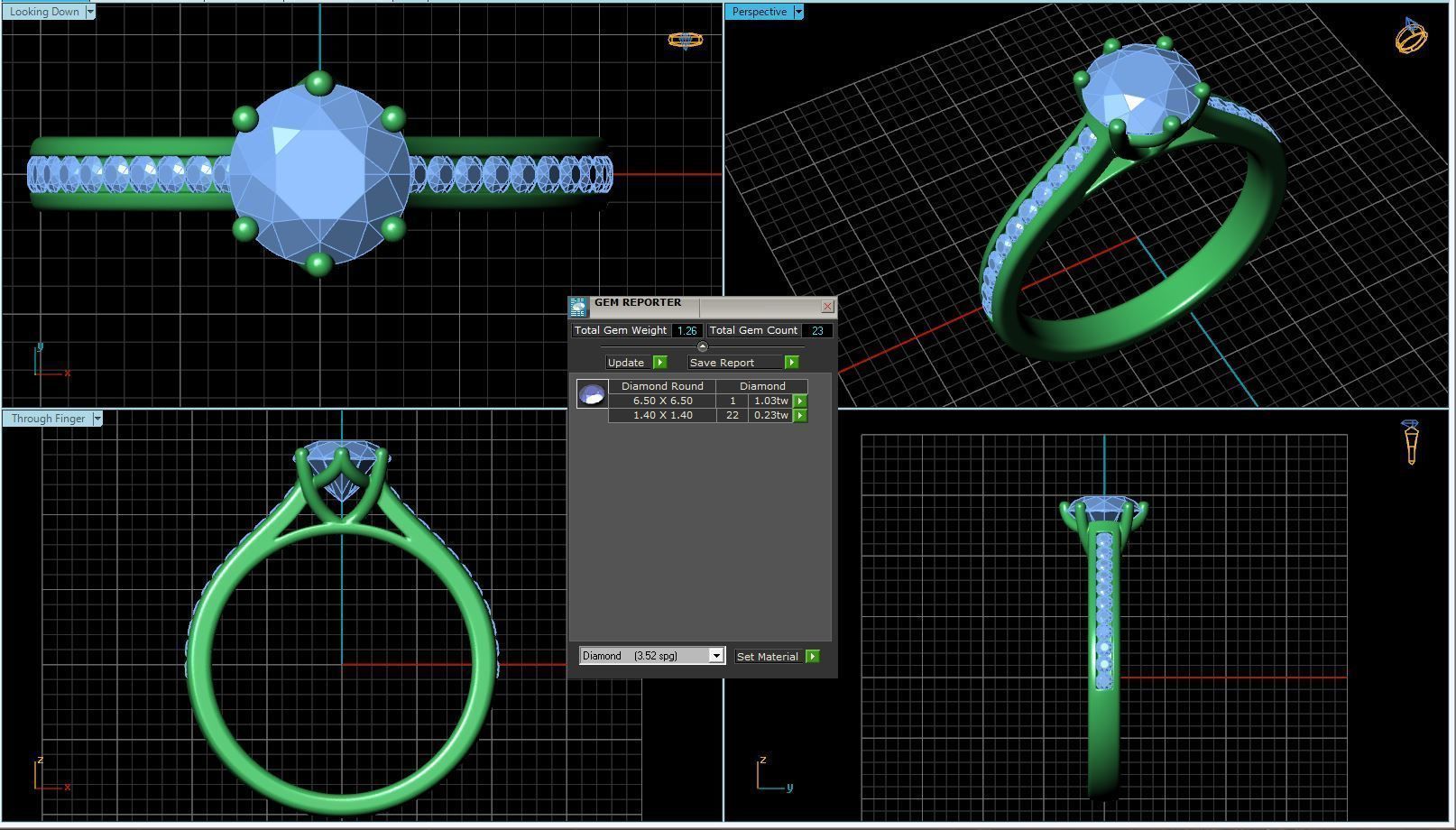 BULK-3DM-With Gems-MIX 168 Files 3D print model_162