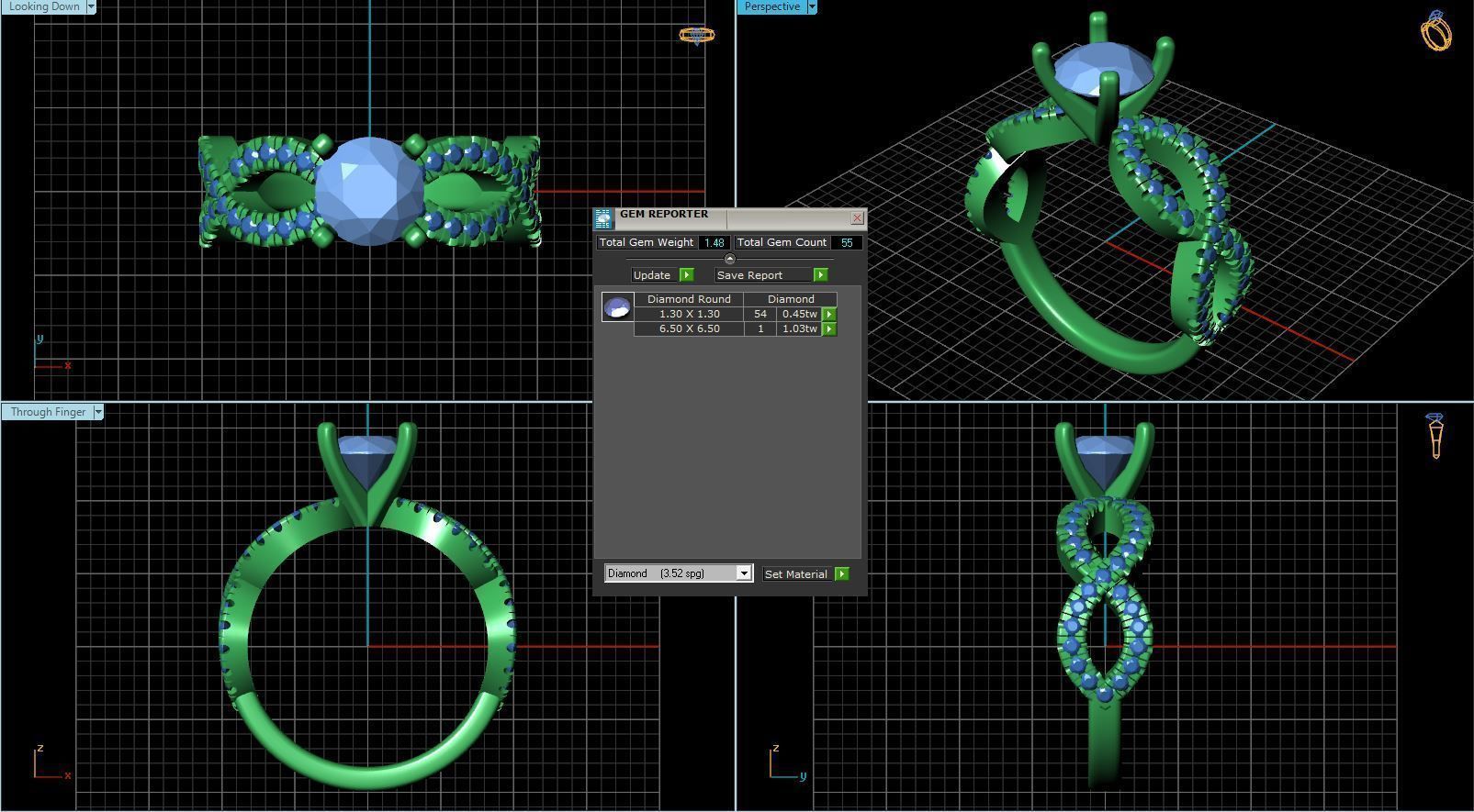 BULK-3DM-With Gems-MIX 168 Files 3D print model_184