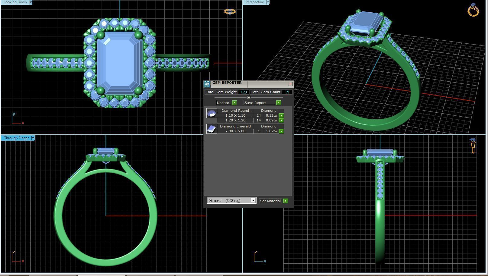 BULK-3DM-With Gems-MIX 168 Files 3D print model_143
