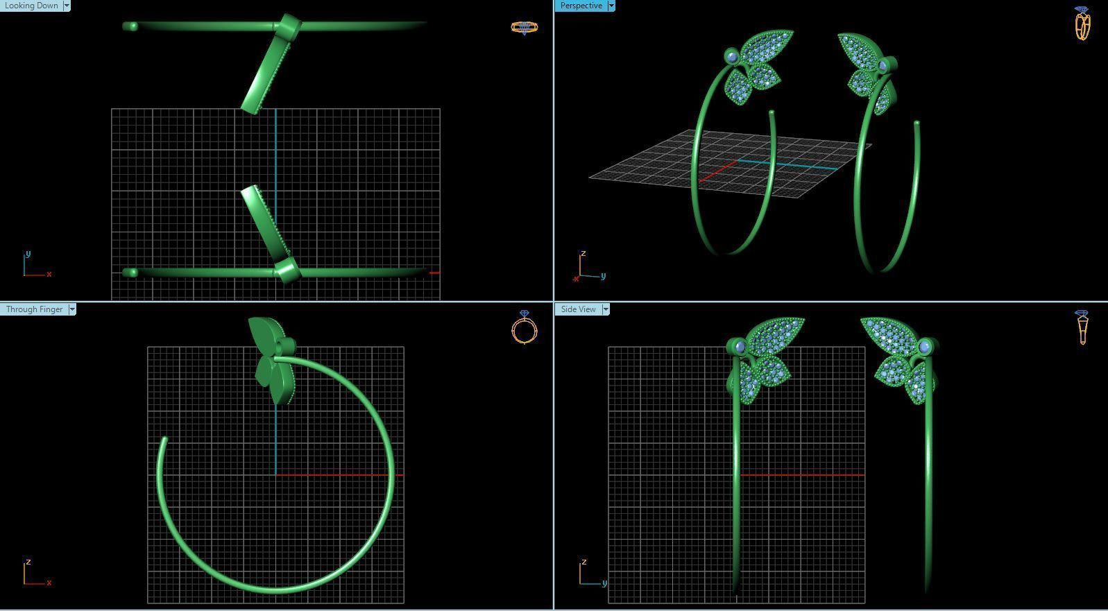 BULK-3DM-With Gems-MIX 168 Files 3D print model_169