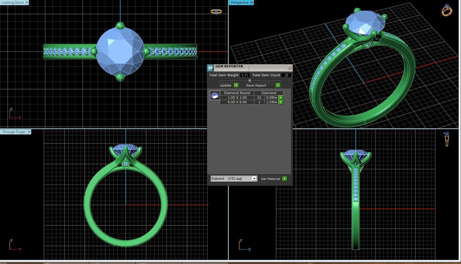 BULK-3DM-With Gems-MIX 168 Files 3D print model_164