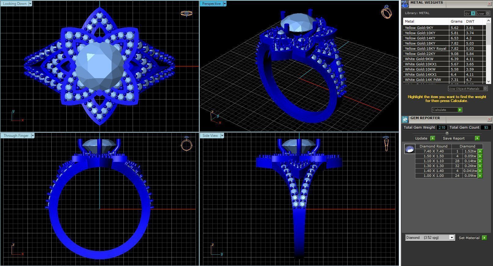 BULK-3DM-With Gems-MIX 168 Files 3D print model_31