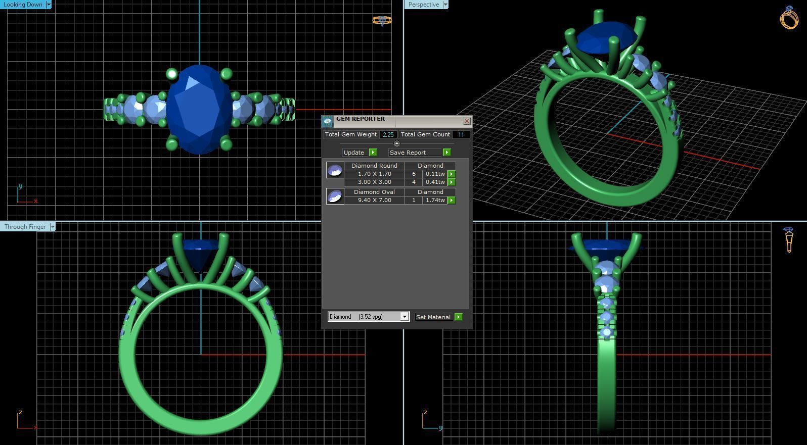 BULK-3DM-With Gems-MIX 168 Files 3D print model_172