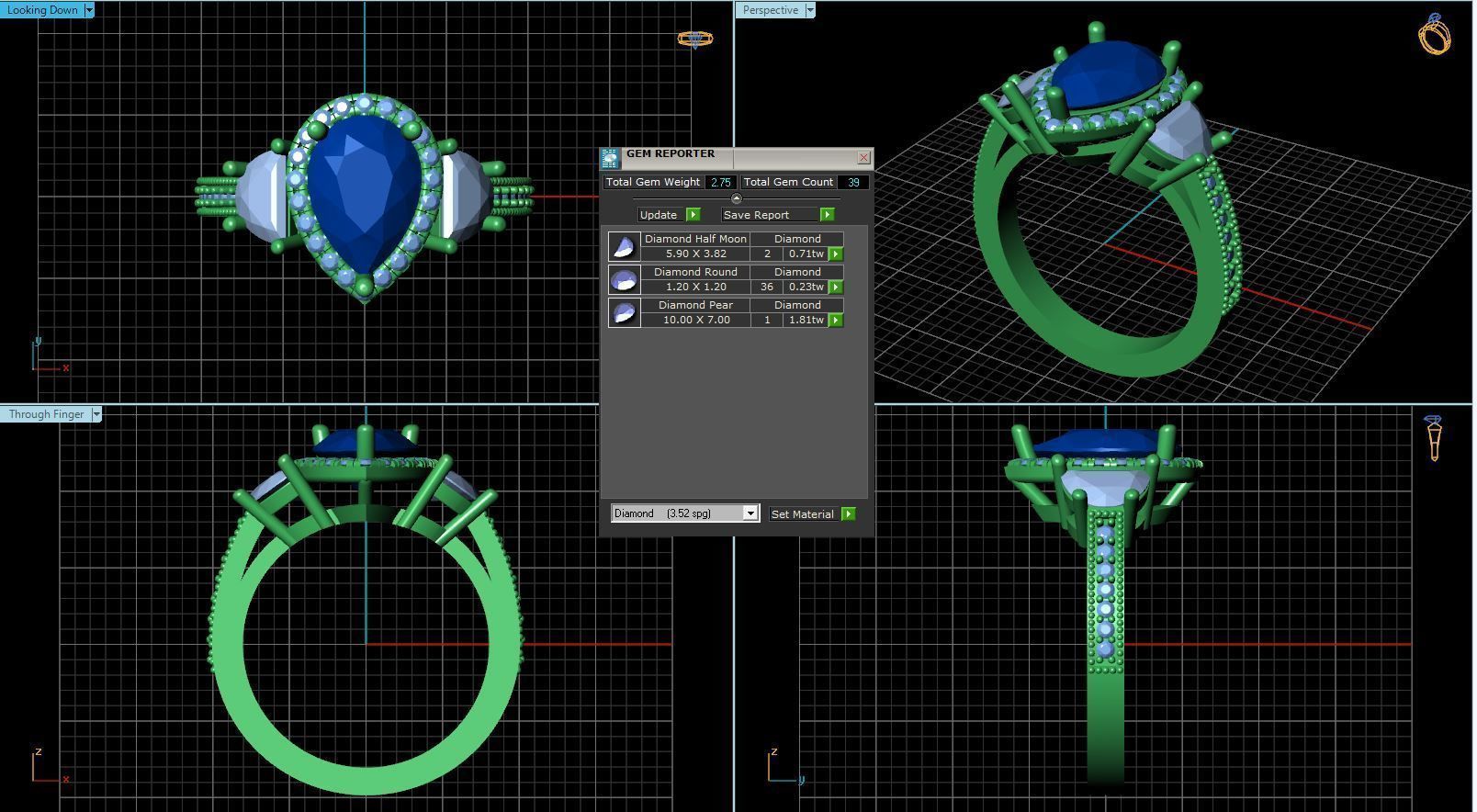 BULK-3DM-With Gems-MIX 168 Files 3D print model_178