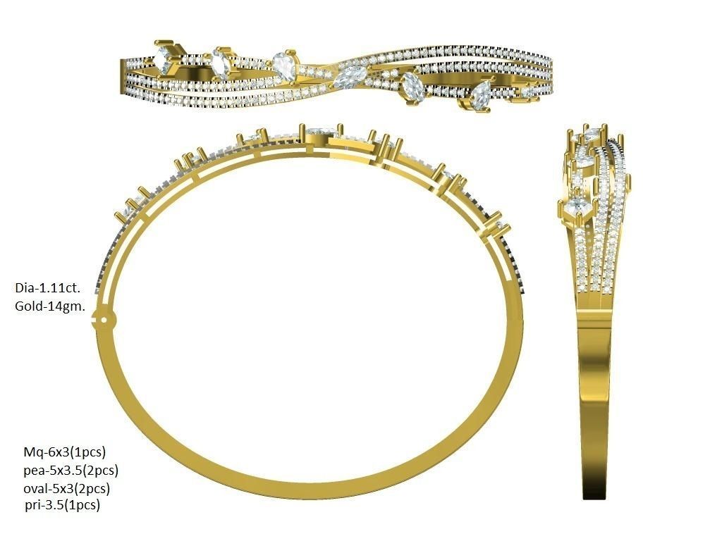 BULK-3DM-With Gems-MIX 168 Files 3D print model_125