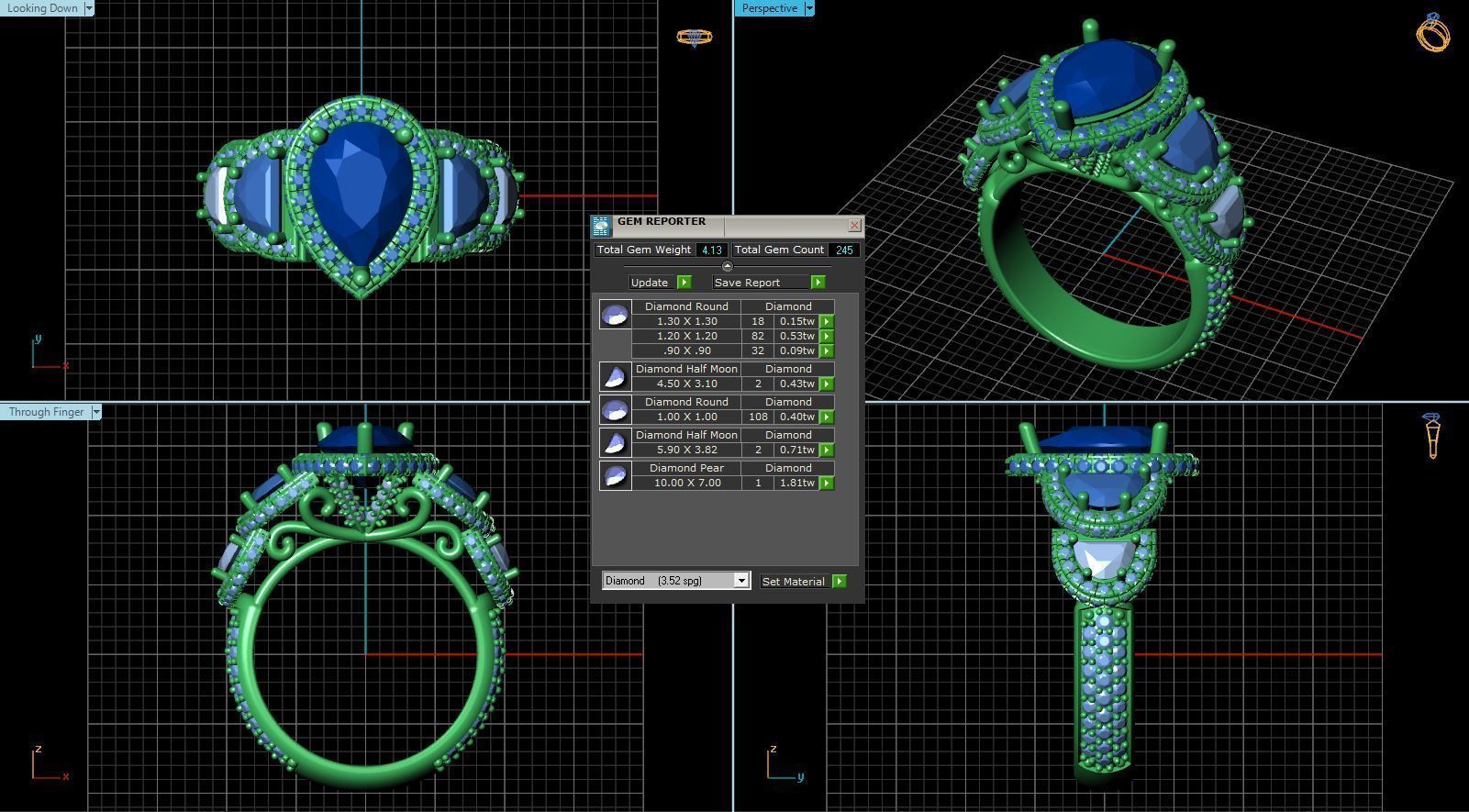 BULK-3DM-With Gems-MIX 168 Files 3D print model_176