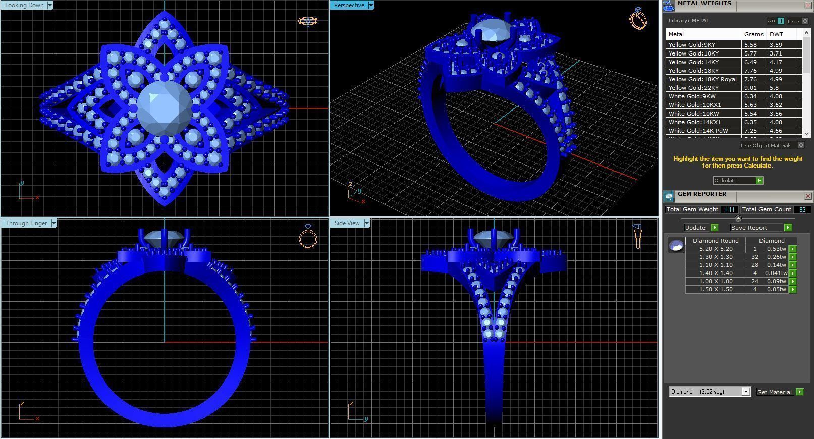 BULK-3DM-With Gems-MIX 168 Files 3D print model_28