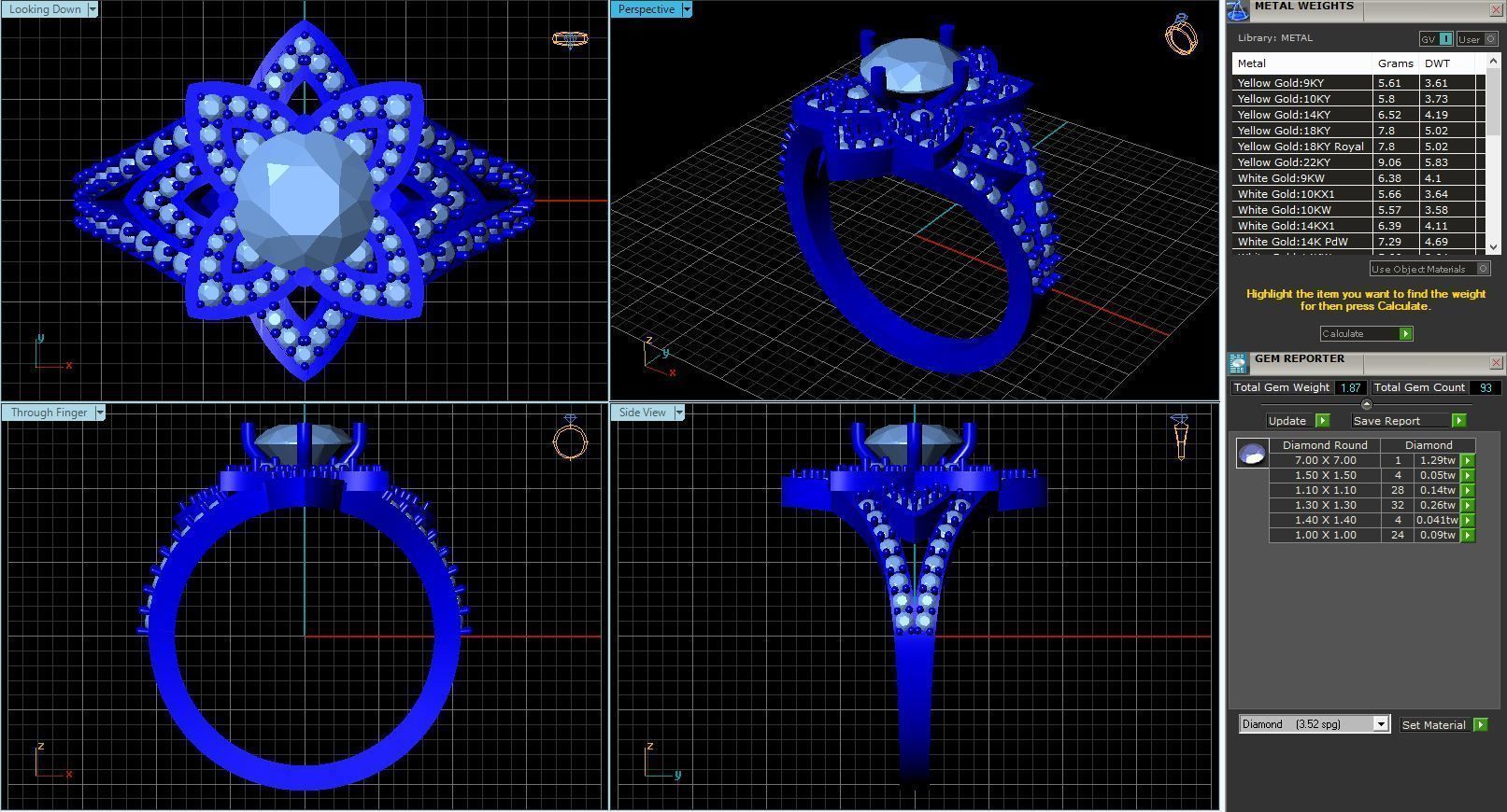 BULK-3DM-With Gems-MIX 168 Files 3D print model_33