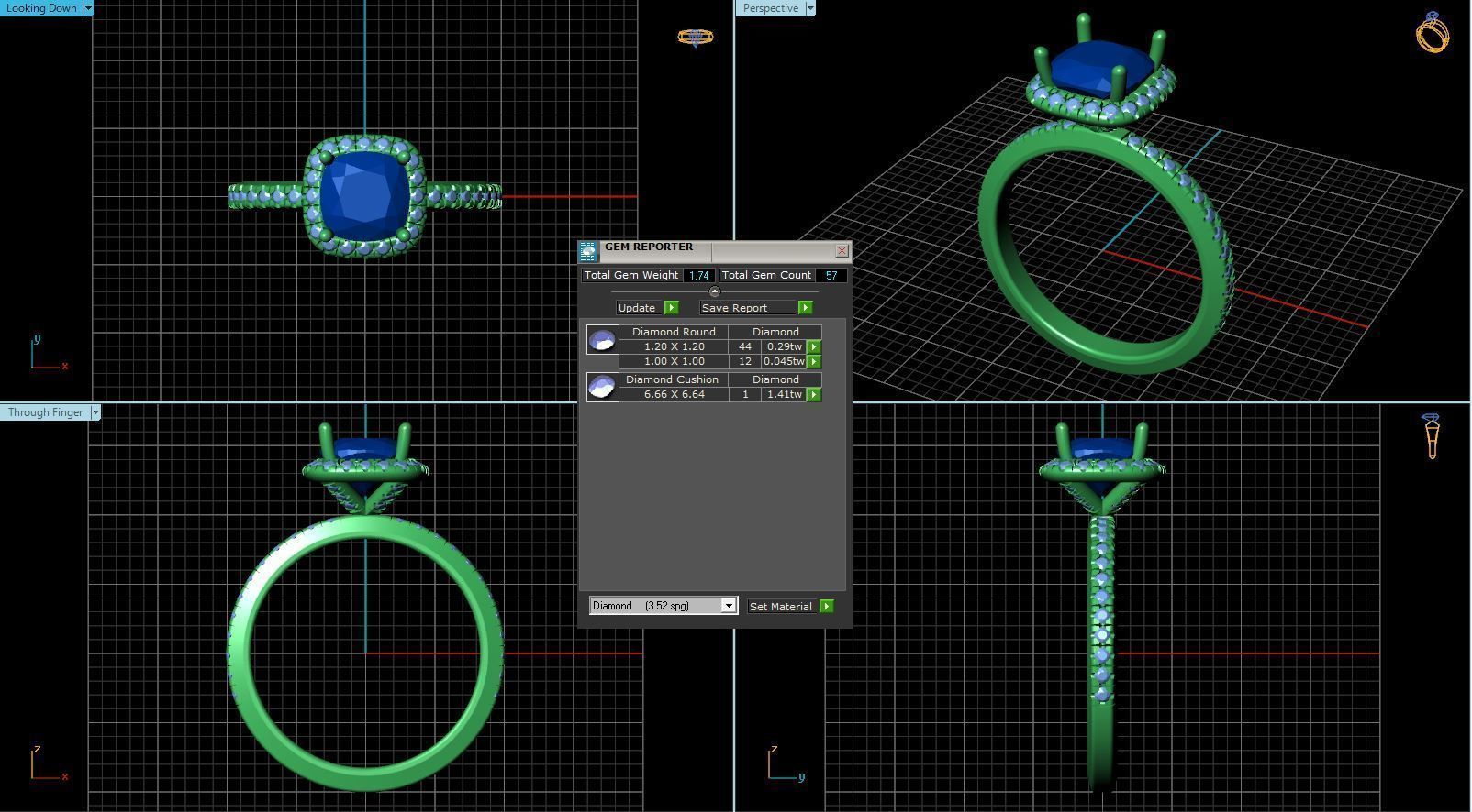 BULK-3DM-With Gems-MIX 168 Files 3D print model_189