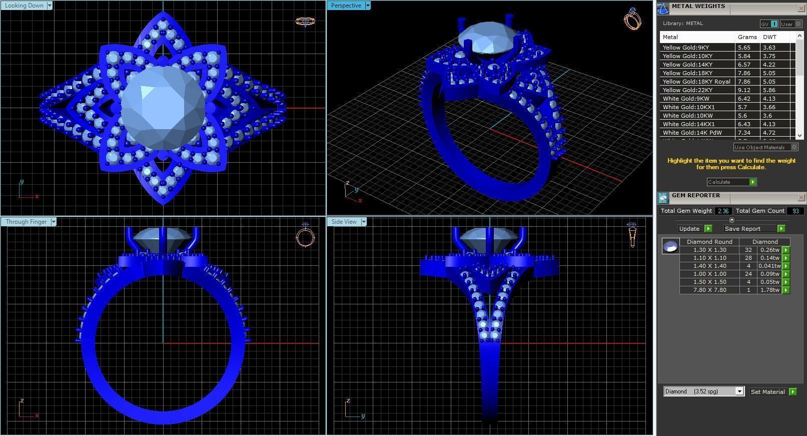 BULK-3DM-With Gems-MIX 168 Files 3D print model_30