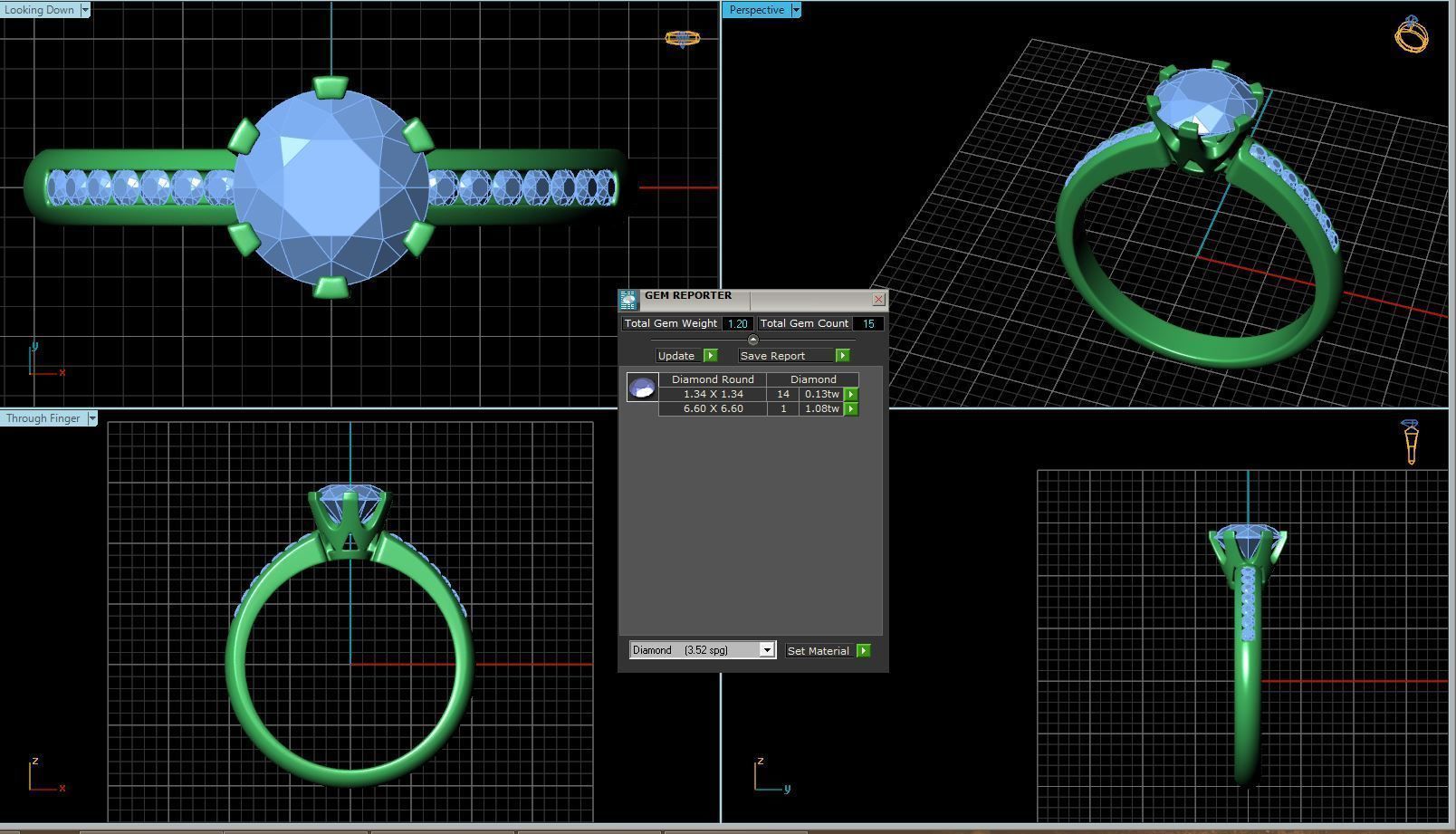 BULK-3DM-With Gems-MIX 168 Files 3D print model_159