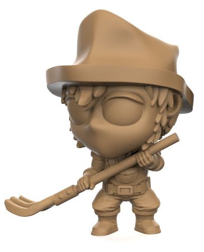 farmer man 3D print model