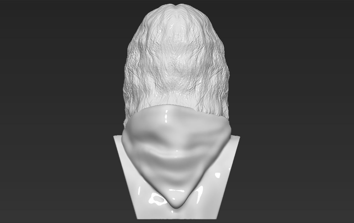 Aragorn bust Lord of the Rings 3D printing ready stl obj formats 3D print model_6