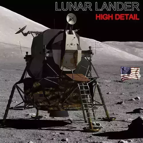 LUNAR LANDER      APOLLO 11 MISSION NASA