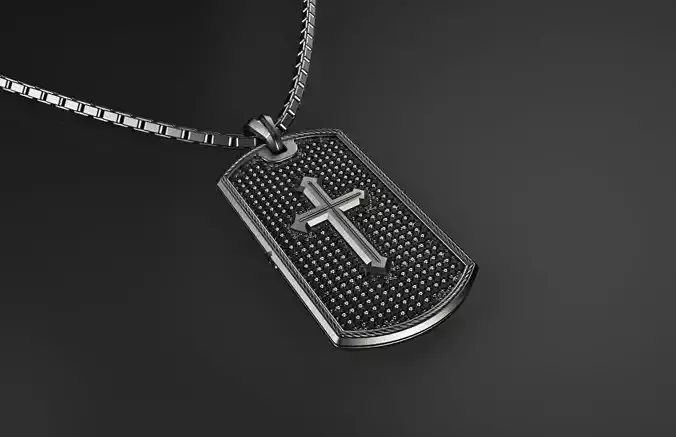 Men Cross Pendant