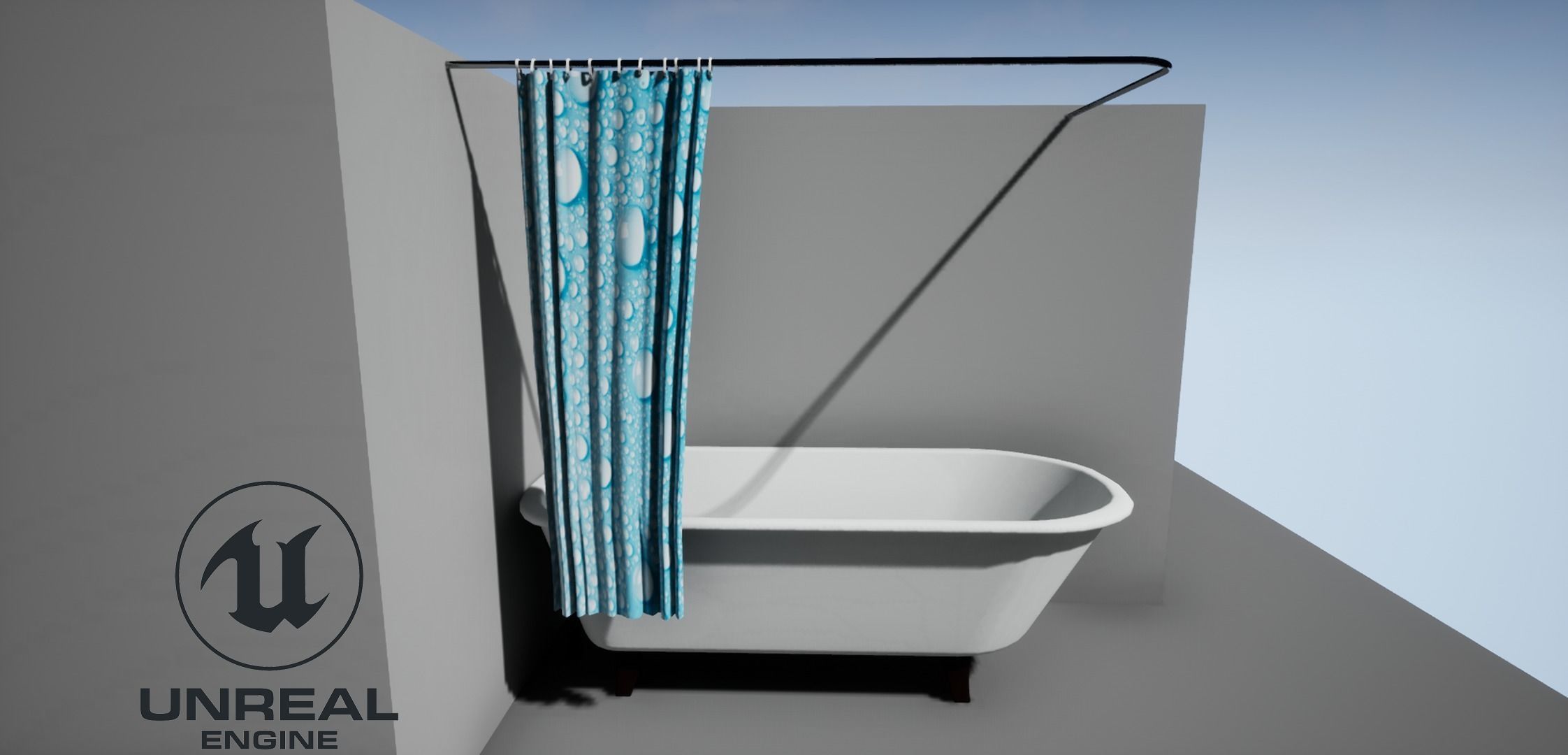 White bath model Free low-poly 3D model_7