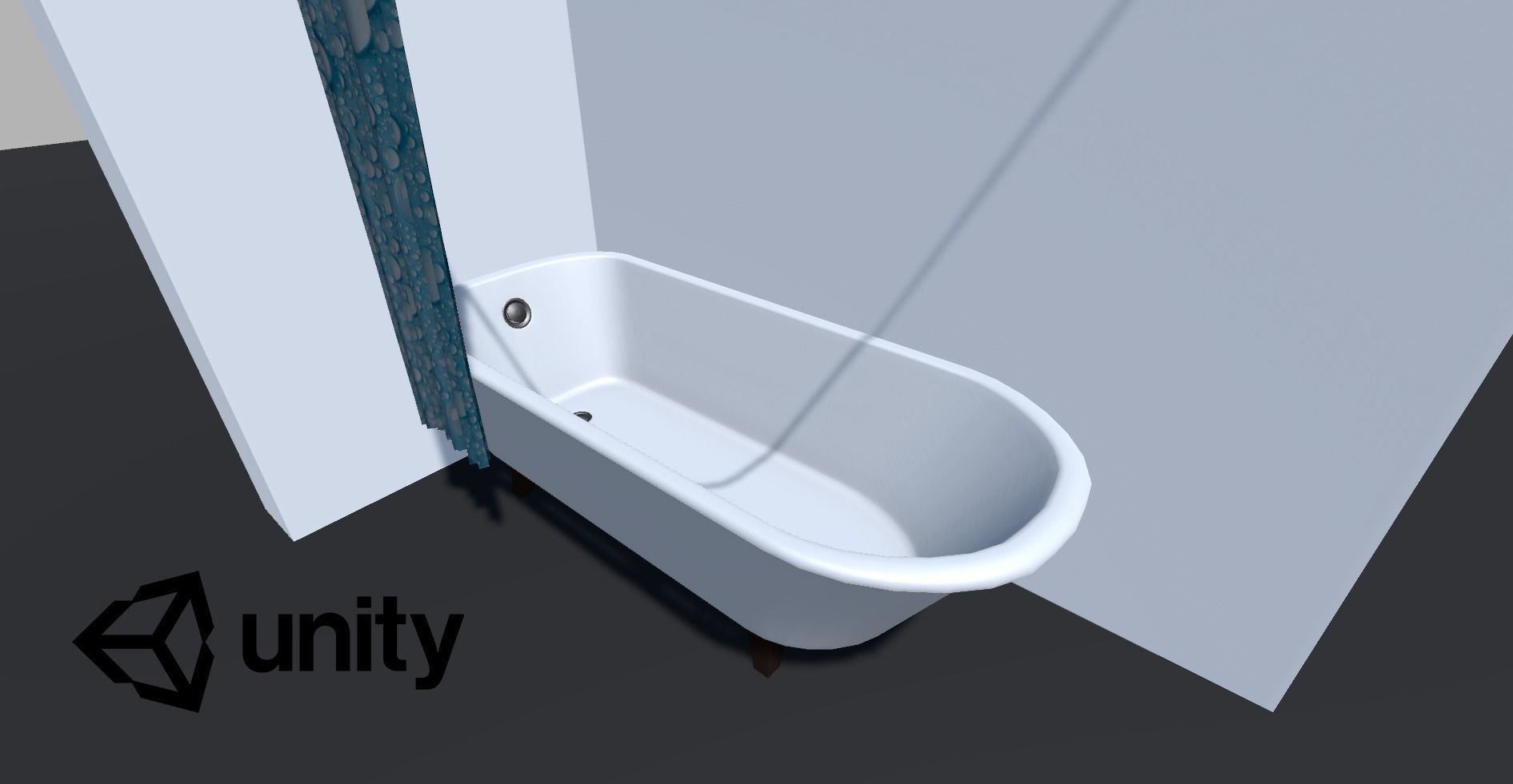 White bath model Free low-poly 3D model_9