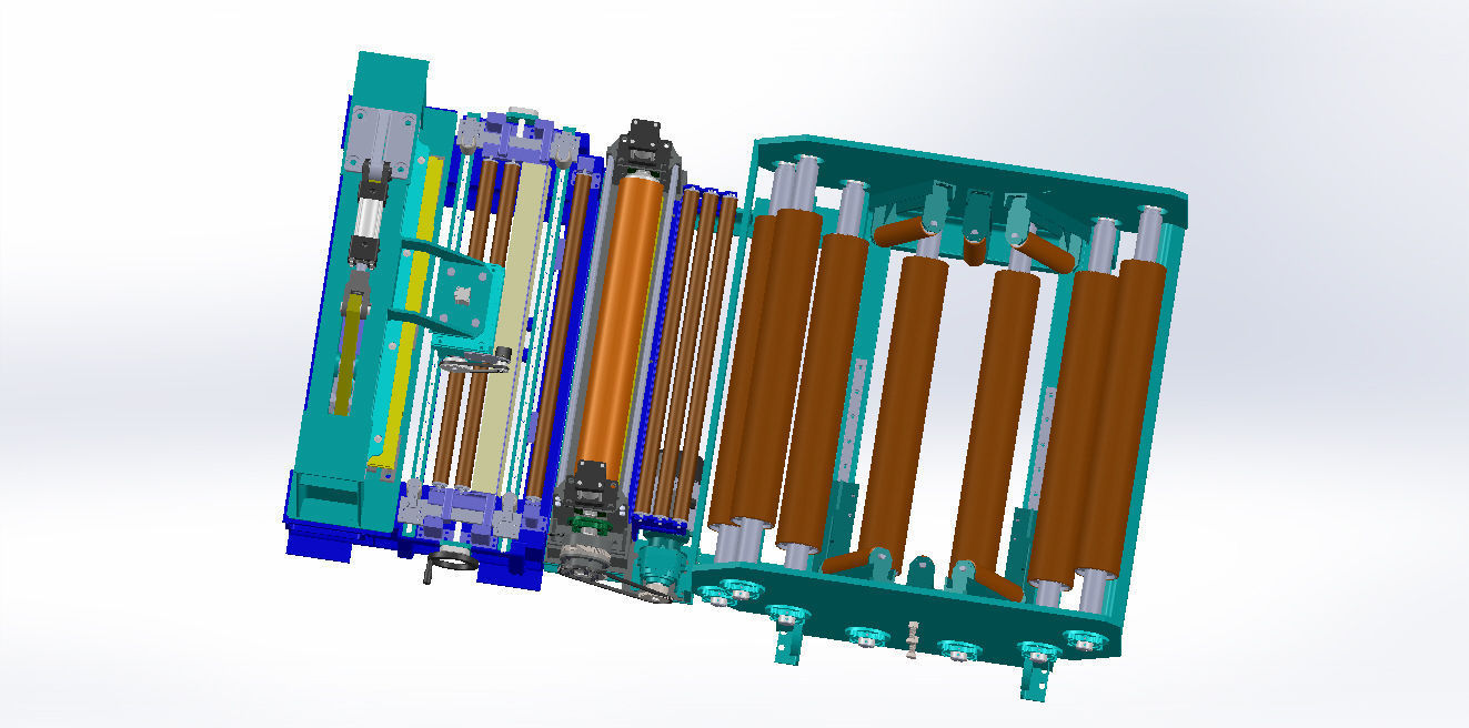 SEMICUTTOLENGTH paper machine Free 3D model_1